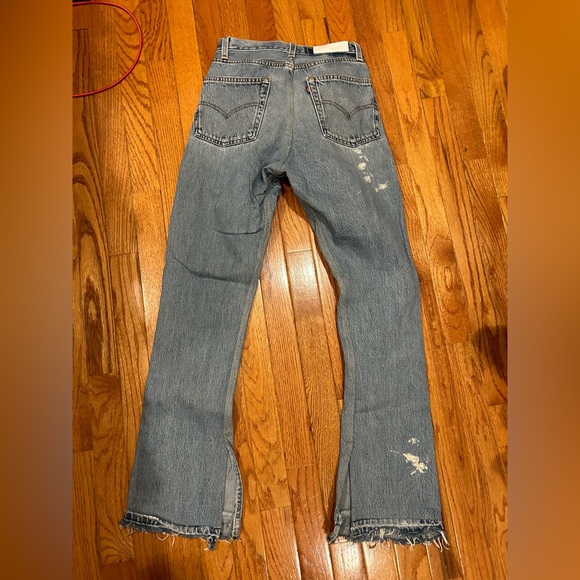 Re/done Levi’s high rise denim sz 25 - Picture 3 of 5